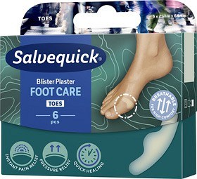 Bild på Salvequick Foot Care Toes 6 st