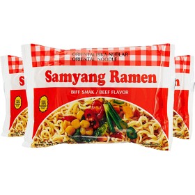 Bild på Samyang Ramen Snabbnudlar Biff 24x85g