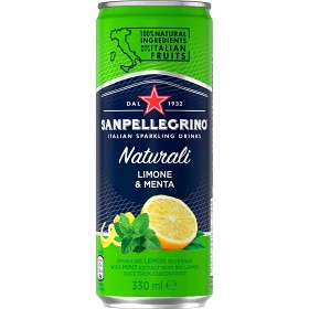 Bild på San Pellegrino Limonata Menta Sparkling Burk 33cl