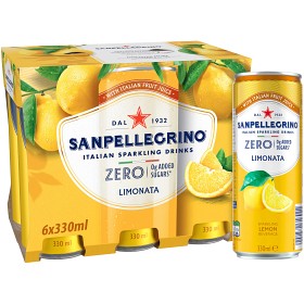 Bild på San Pellegrino Limonata Zero Läsk Burk 6x33cl