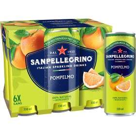 Bild på San Pellegrino Pompelmo 6x33cl