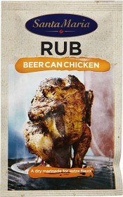 Bild på Santa Maria BBQ Rub Beer Can Chicken 30g