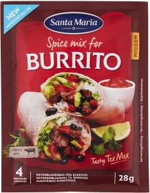 Bild på Santa Maria Burrito Spice Mix 28 g