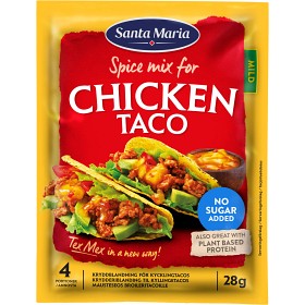 Bild på Santa Maria Chicken Taco Spice Mix 28g