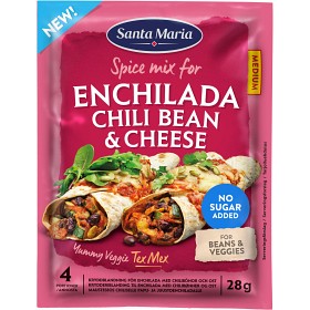 Bild på Santa Maria Chili Bean & Cheese Enchilada 28g