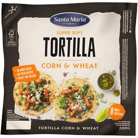 Bild på Santa Maria Corn & Wheat Tortilla Small 200g