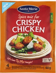 Bild på Santa Maria Crispy Chicken Spice Mix 50g