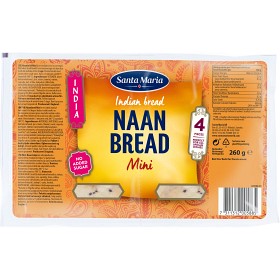 Bild på Santa Maria Naan Bread Mini 260g