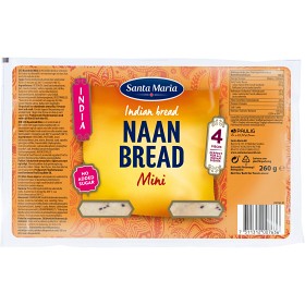 Bild på Santa Maria Naan Bread Mini 260g