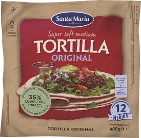 Bild på Santa Maria Original Tortilla Medium 12-pack