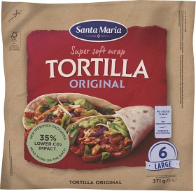 Bild på Santa Maria Original Wrap Tortilla Large 6st