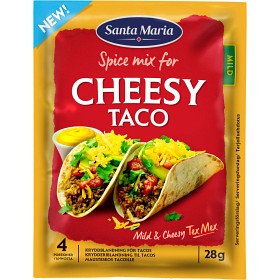 Bild på Santa Maria Taco Spice Mix Cheesy 28g