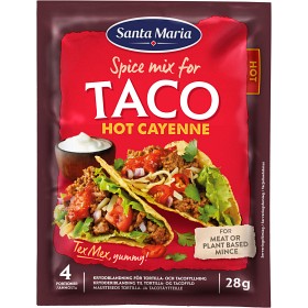Bild på Santa Maria Taco Spice Mix Hot Cayenne 28g
