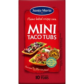 Bild på Santa Maria Taco Tubs Mini 10-pack 86g