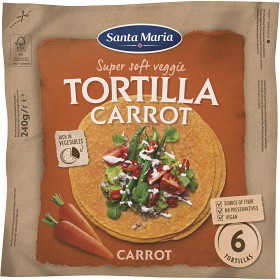 Bild på Santa Maria Tortilla Carrot Medium 6p/240g