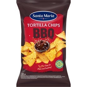 Bild på Santa Maria Tortilla Chips BBQ 185g