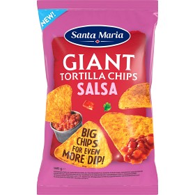 Bild på Santa Maria Tortilla Chips Giant Salsa 160g