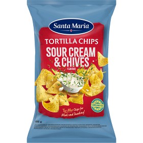 Bild på Santa Maria Tortilla Chips Sourcream Chives 185g