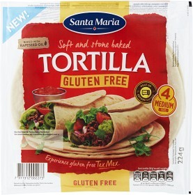 Bild på Santa Maria Tortilla Gluten Free 224 g