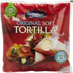 Bild på Santa Maria Original Soft Tortilla 480 g