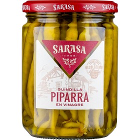 Bild på Sarasa Guindilla Piparra i Vinäger 390g
