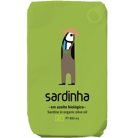 Bild på Sardinha Sardiner i Ekologisk Olivolja 120g