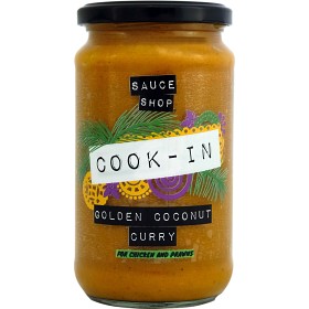 Bild på Sauce Shop Golden Coconut Curry Cook-In Sauce 435g