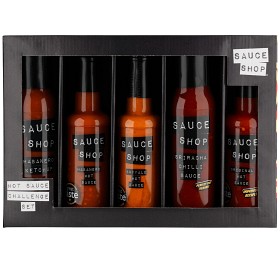 Bild på Sauce Shop Hot Sauce Challenge Gift Set