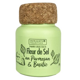 Bild på Savor & Sens Havssalt i Krus med Parmesan & Basilika 130g