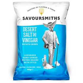 Bild på Savoursmiths Desert Salt & Vinegar 150g