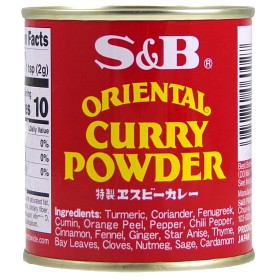 Bild på S&B Oriental Currypulver 85g