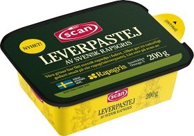 Rapsgris Köp BERGENDAHLS - 1512 - SCAN - SCAN LEVERPASTEJ AV RAPSGRIS 200G (SCAN ...