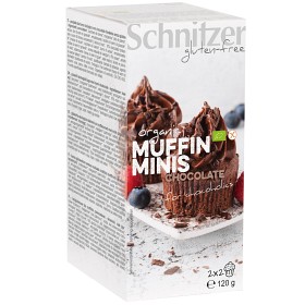 Bild på Schnitzer Glutenfria Minimuffins Choklad 4x30 g