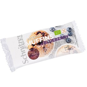 Bild på Schnitzer Glutenfria Muffins Blåbär 2x70 g