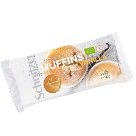 Bild på Schnitzer Glutenfria Muffins Vanilj 2x70 g