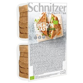Bild på Schnitzer Glutenfritt Bread’n Toast Dark 400 g