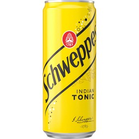 Bild på Schweppes Indian Tonic Drinkmix Burk 33cl