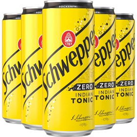 Bild på Schweppes Indian Tonic Zero 20x33cl