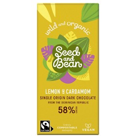 Bild på Seed & Bean Dark Chocolate Lemon Cardamom 85 g