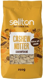 Bild på Sellton Cashewnötter naturella 250 g