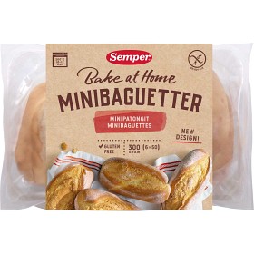Bild på Semper Minibaguetter Glutenfria 300g