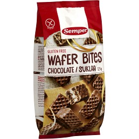 Bild på Semper Wafer Bites Choklad Glutenfria 125g