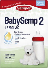 Bild på Semper Baby Semp 2 Lemolac 700 g
