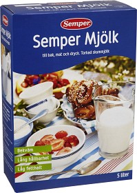 Bild på Semper Mjölkpulver Fettfri 480g