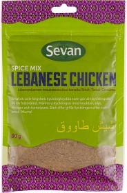 Köp BERGENDAHLS - 1512 - SEVAN - SEVAN LEBANESE CHICKEN 50G (SEVAN AB ...