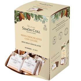 Bild på Simón Coll Bjudbitar Mjölkchoklad 32% 100-pack