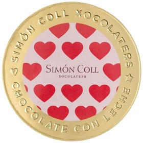 Bild på Simón Coll Chokladmedalj Ljus Choklad 60g
