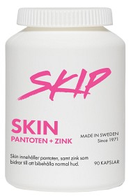 Bild på Skip Skin pantoten + zink 90 kapslar
