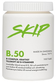 Bild på Skip B50 B-komplex 100 tabletter