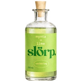 Bild på Slörp Sockerlag med Mynta & Lime 250ml